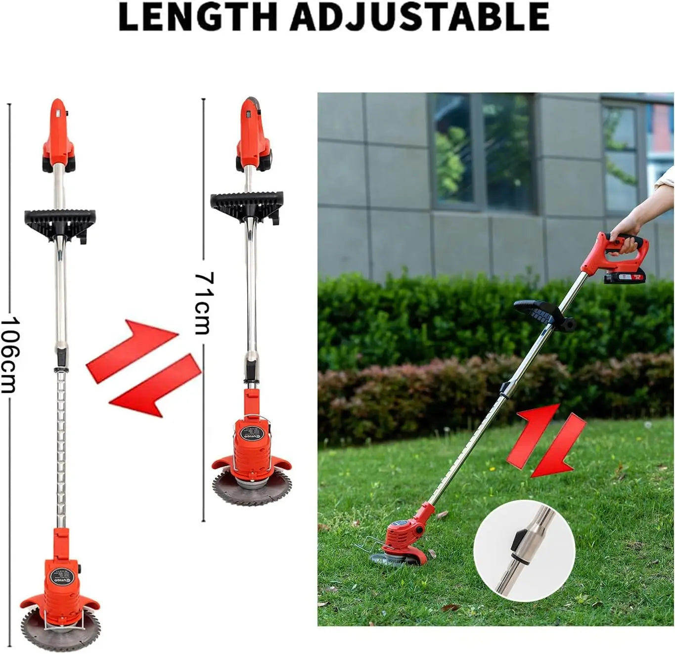 Cordless Electric Grass Trimmer