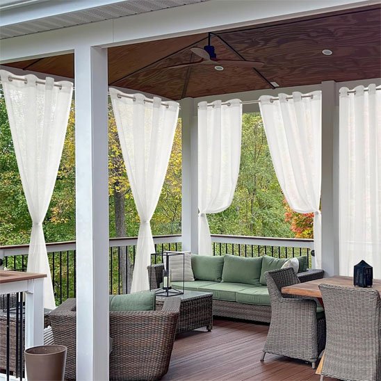 Rideau pergola | Sur-mesure