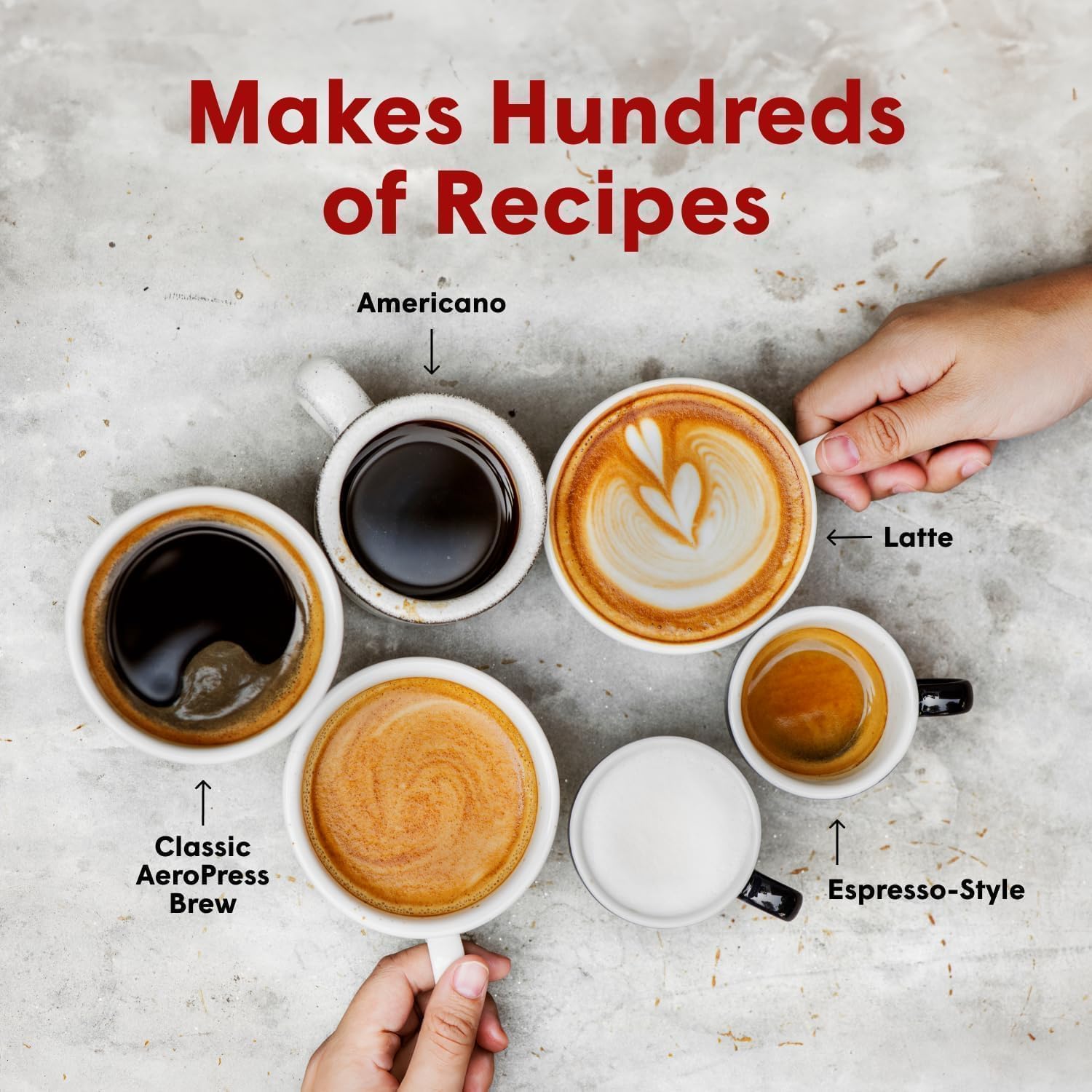 AeroPress Clear XL cafetière à piston, grande tout-en-un, cafetière manuelle style expresso et filtre, infusion en 2 min, portable pour voyage et camping