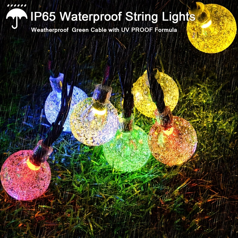 LED Solar String Lights For Lawn