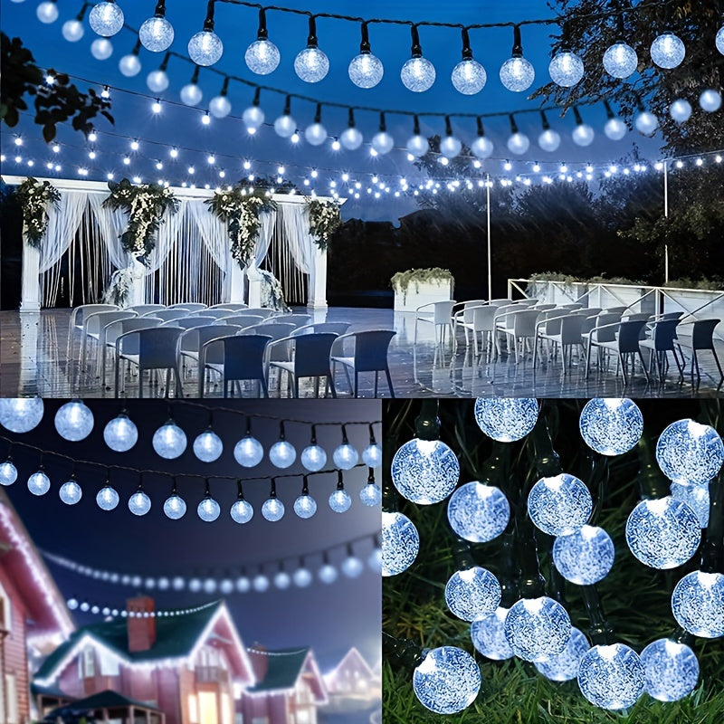 LED Solar String Lights For Lawn