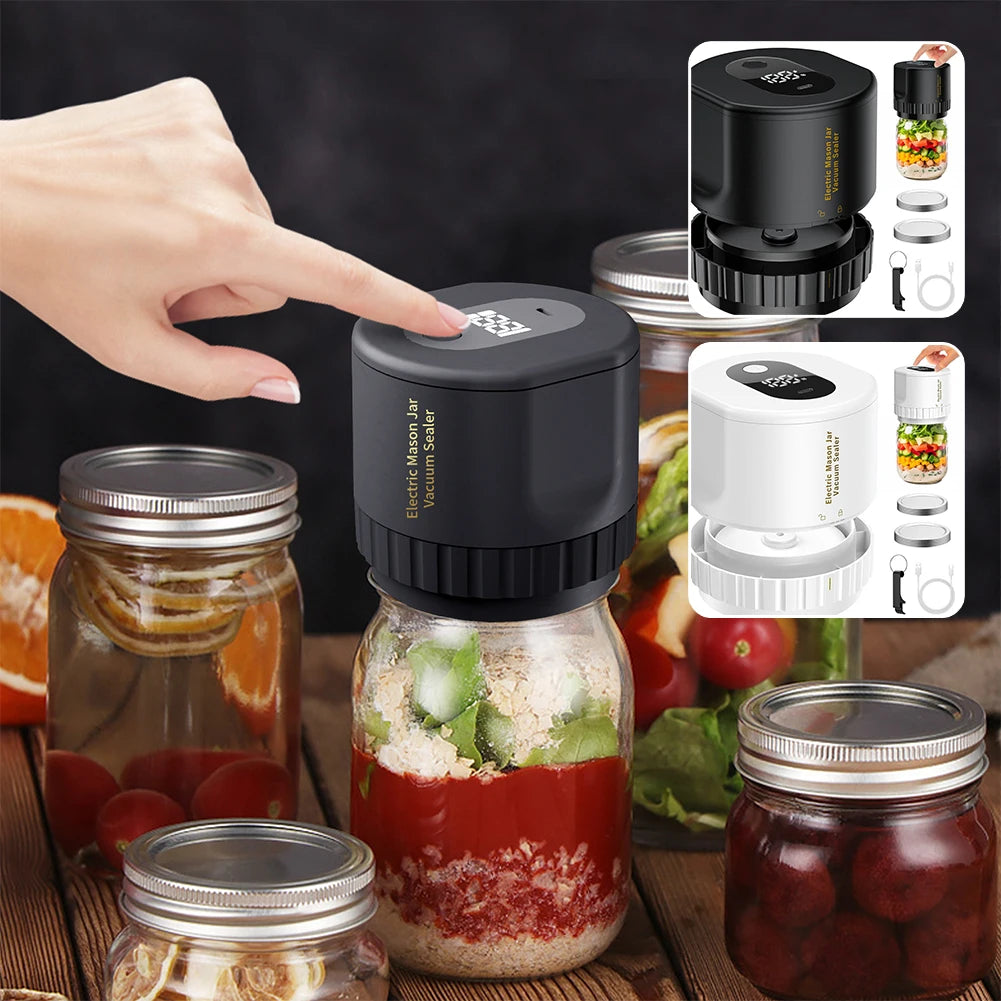 Electric Mason Jar Vacuum Sealer