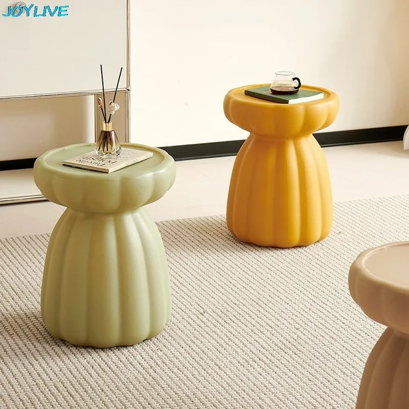 Table Minimalist Homestay Bedside Table Creamy Edge Table Family Living Room New