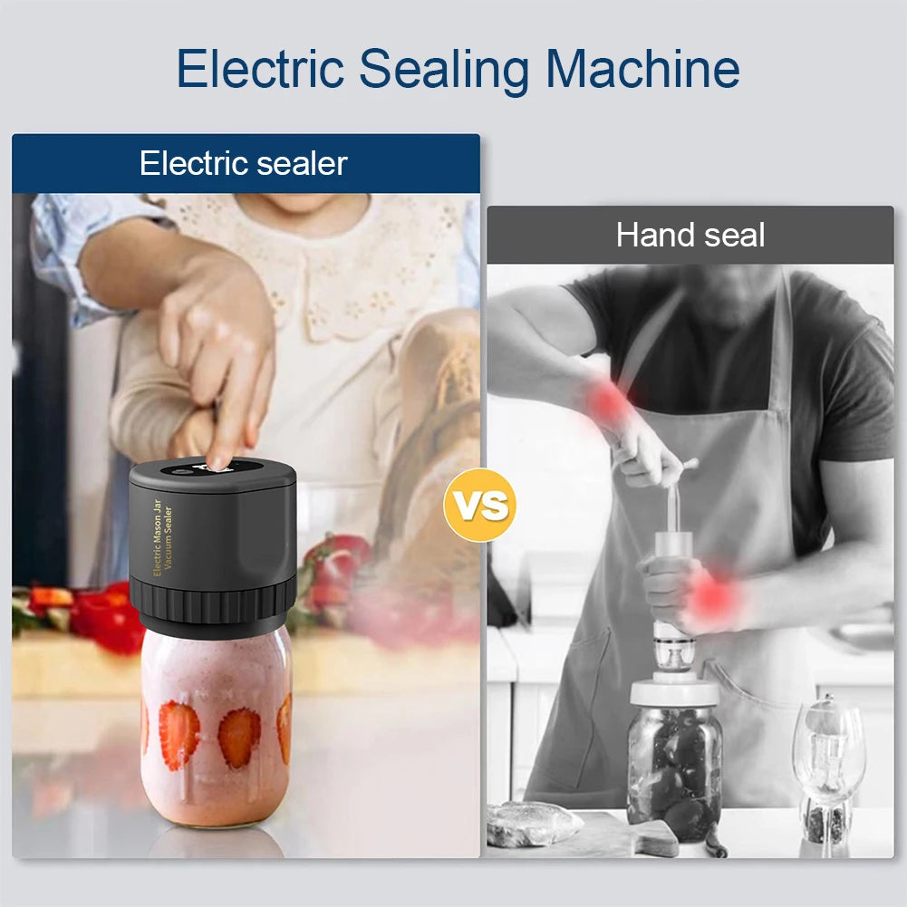 Electric Mason Jar Vacuum Sealer