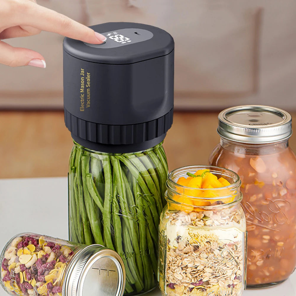 Electric Mason Jar Vacuum Sealer