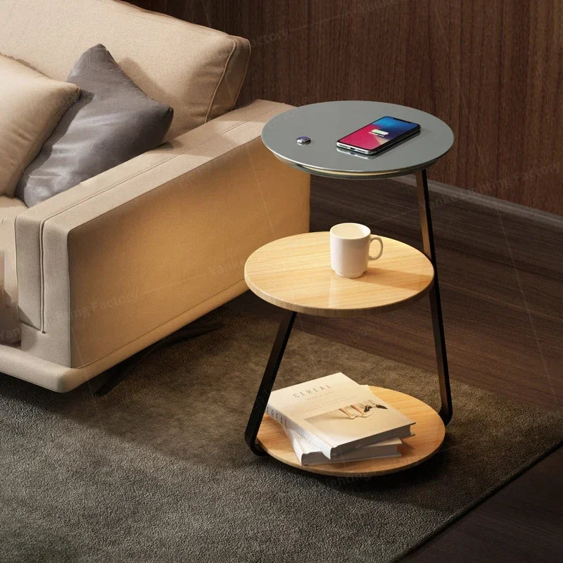 Table Lumineuse Moderne pour Chambre et Salon