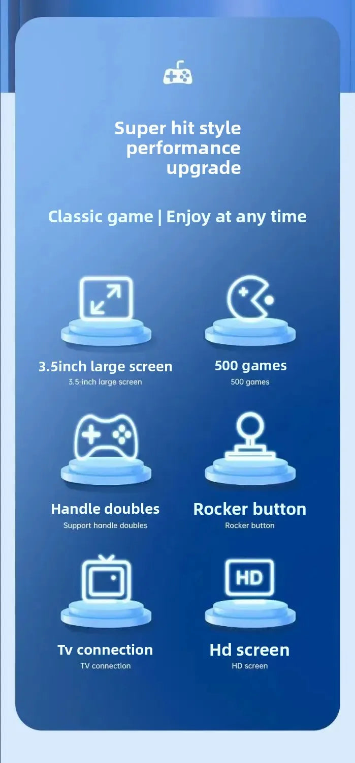 Portable Game Console for Kids