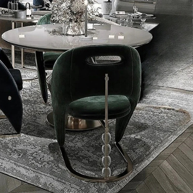 Chaise de salle à manger confortable, fauteuils nordiques modernes, chaise de café relaxante pour le salon, chaises individuelles esthétiques, mobilier de maison et de cuisine