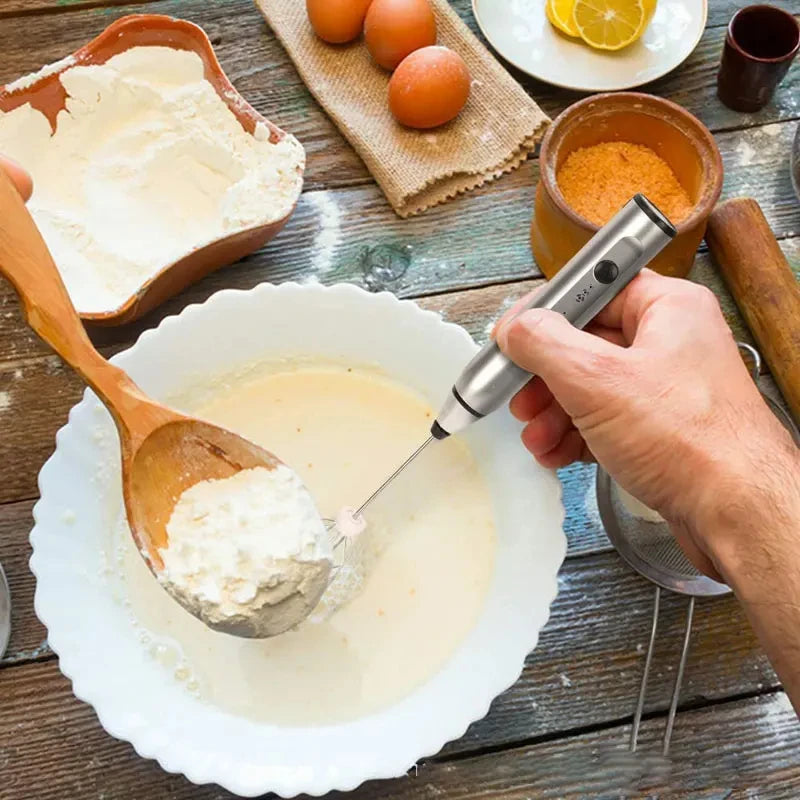 Portable Handheld Electric Milk Frothers