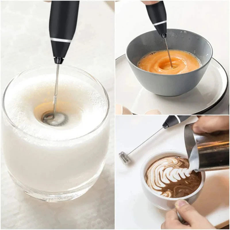Portable Handheld Electric Milk Frothers