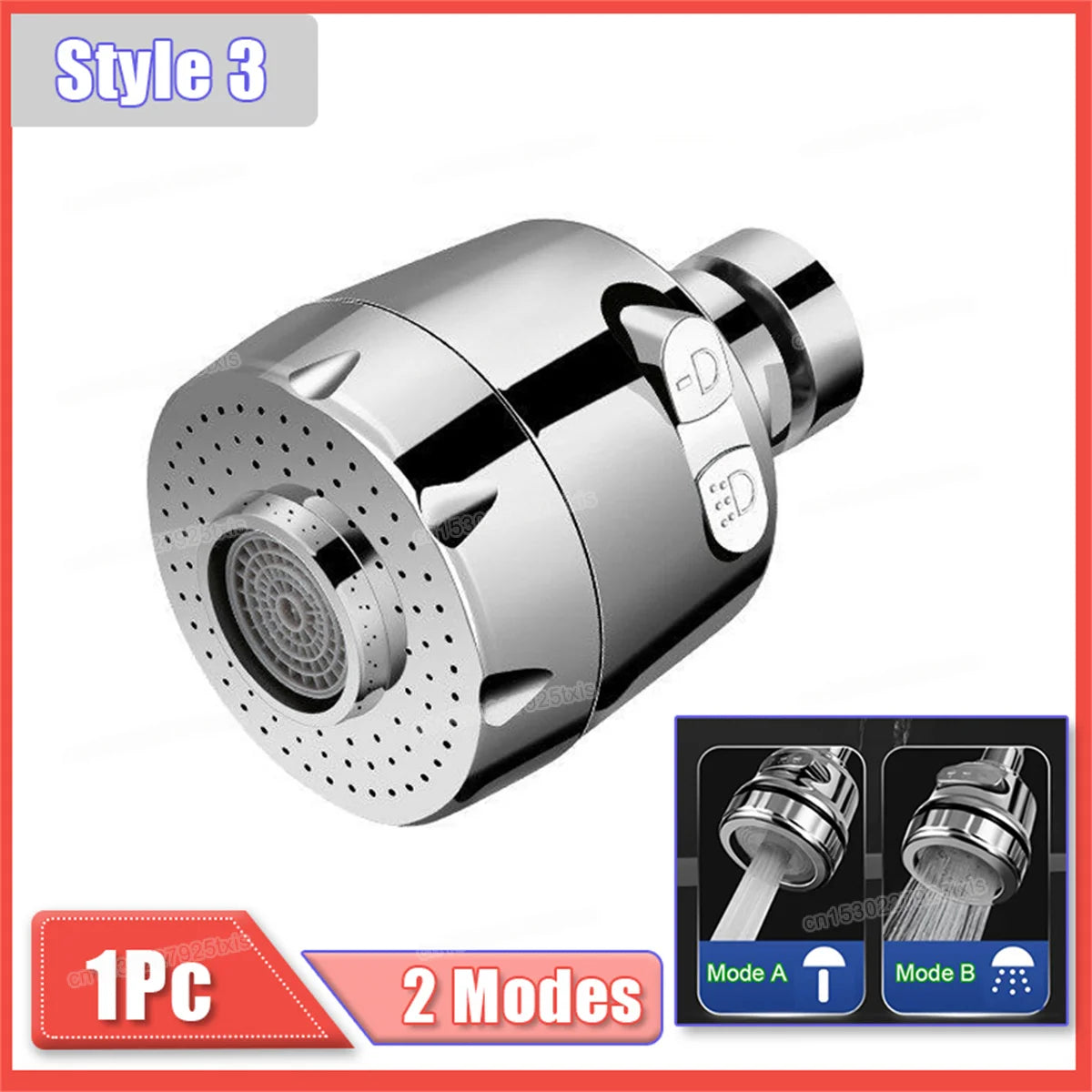 360 Degree Rotatable Kitchen Faucet Nozzle