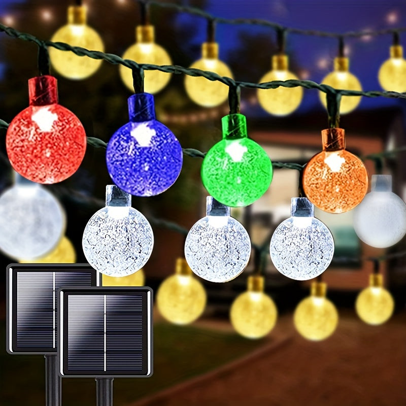 LED Solar String Lights For Lawn