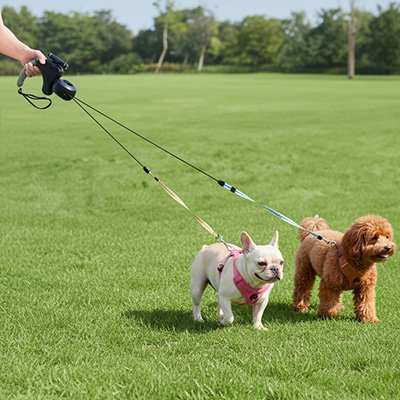 Laisse double pour Chien