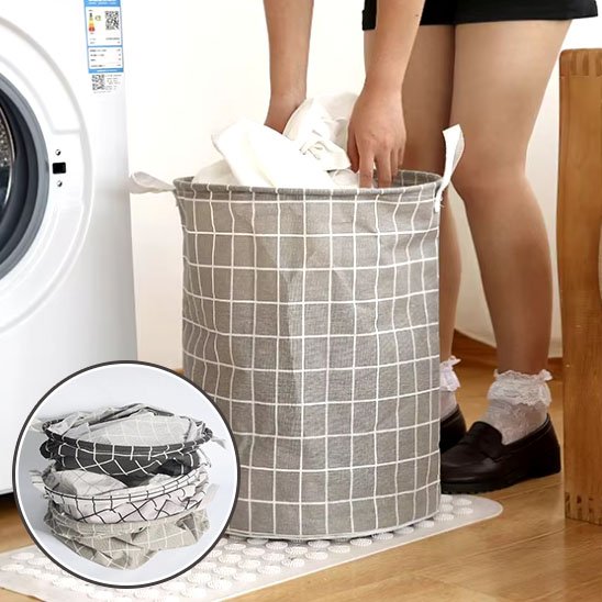 Panier à Linge Design Pliable | Elegance