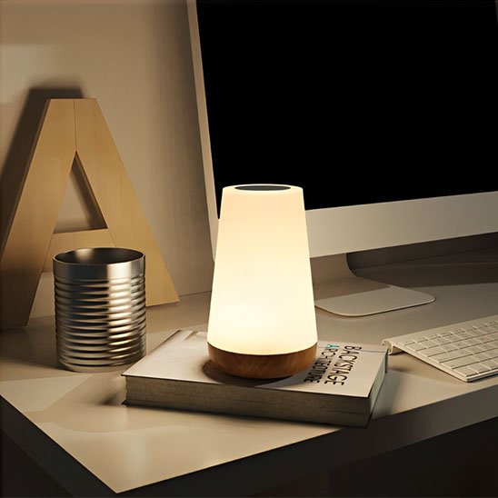 Lampe de chevet tactile | LumiTouch