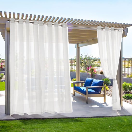 Rideau pergola | Sur-mesure
