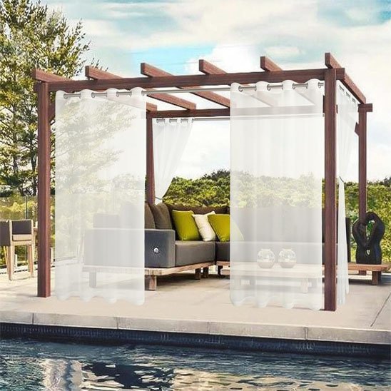 Rideau pergola | Sur-mesure