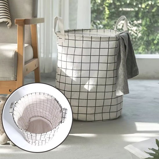 Panier à Linge Design Pliable | Elegance
