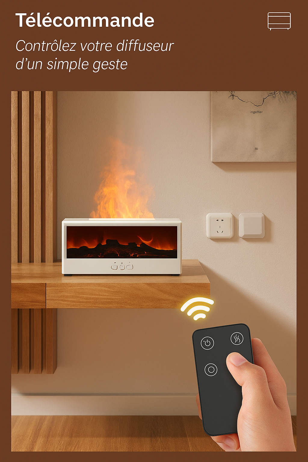 Flame Aroma Humidifier