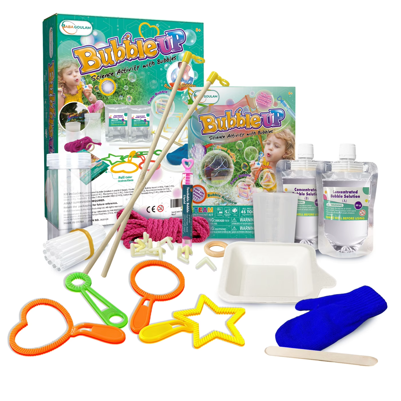 Jeux et Jouets a Bulles Scientifique Jouet Savon à Bulles Bubble Baguette