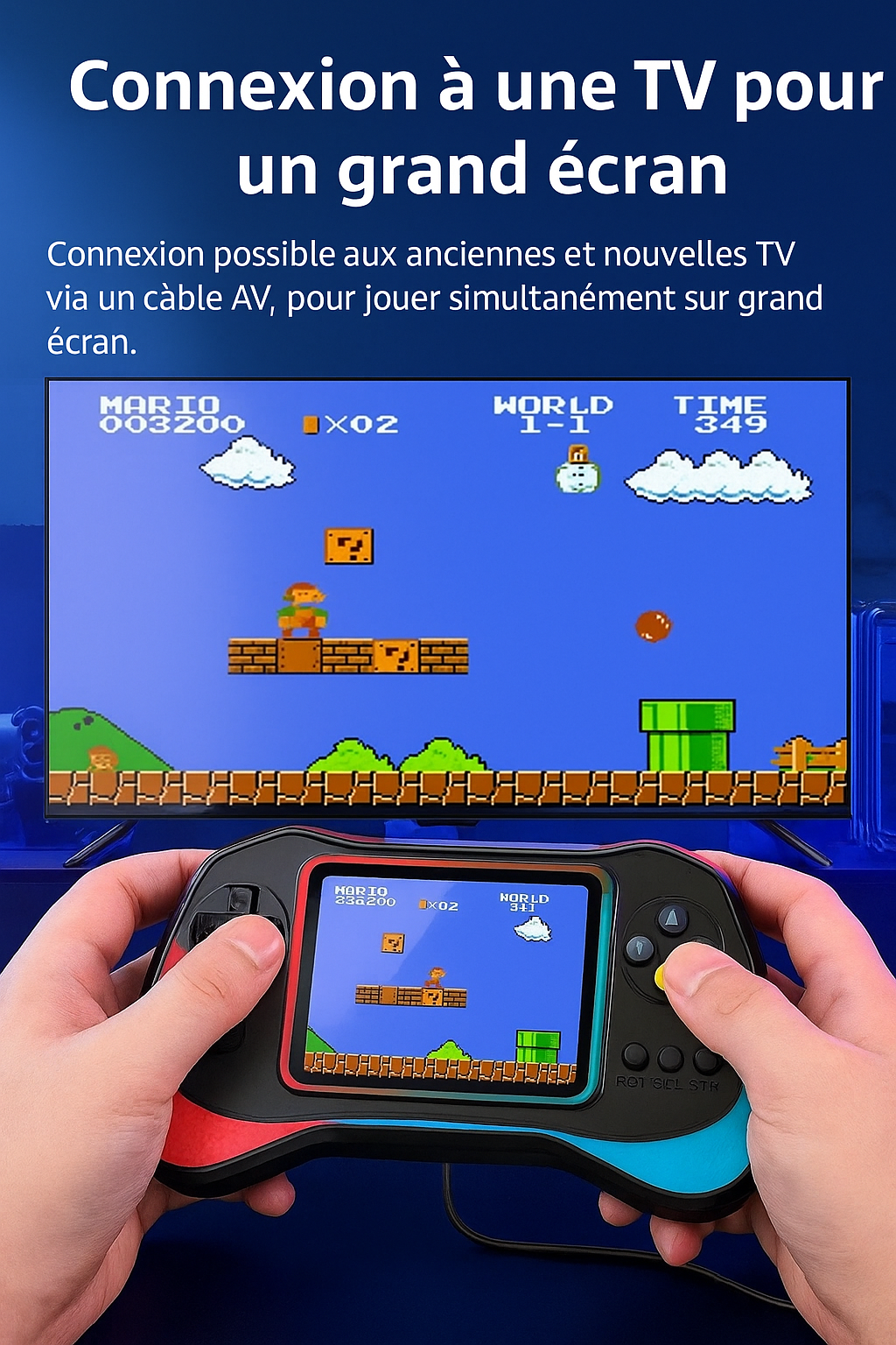 Portable Game Console for Kids