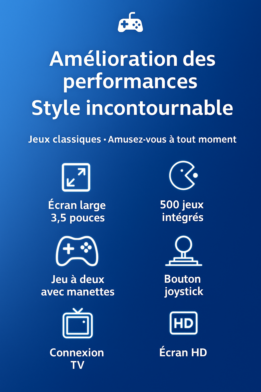 Portable Game Console for Kids