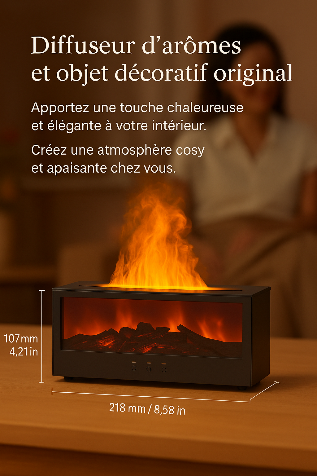 Flame Aroma Humidifier