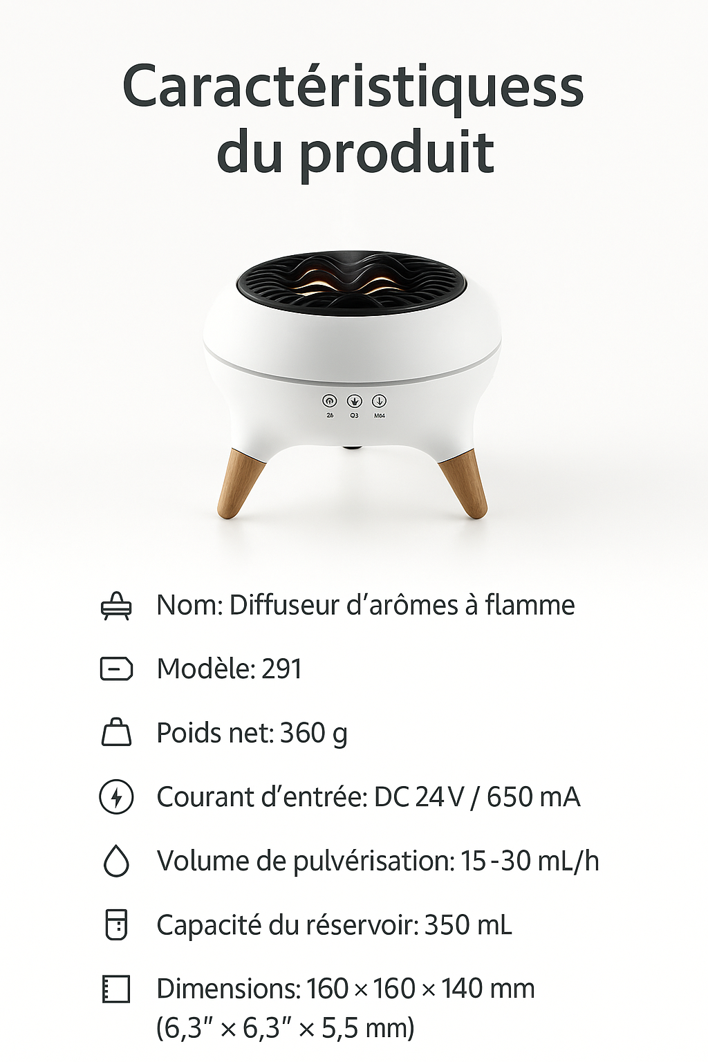 Jellyfish Essential Oil Humidifier