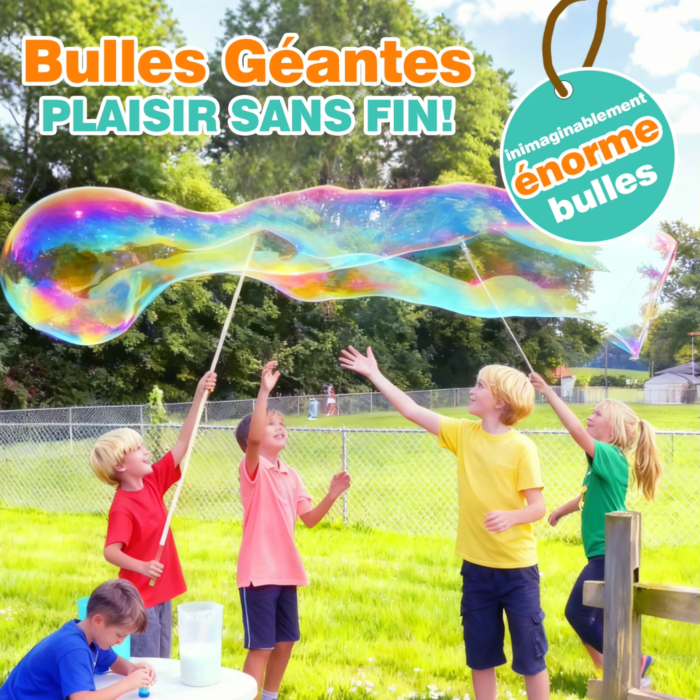 Jeux et Jouets a Bulles Scientifique Jouet Savon à Bulles Bubble Baguette
