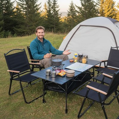 Table pliante Camping 