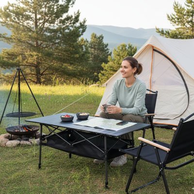 Table pliante Camping 